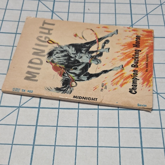 Champion Midnight Bucking Horse Book with Dynamic Artwork - Picture 2 of 7